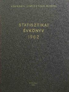 Statisztikai évkönyv 1962 [antikvár]