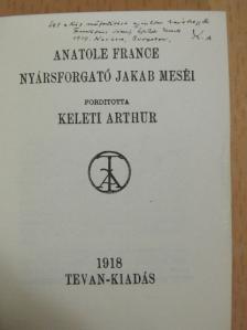 Anatole France - Nyársforgató Jakab meséi (minikönyv) (számozott) [antikvár]