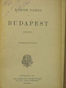Kóbor Tamás - Budapest [antikvár]