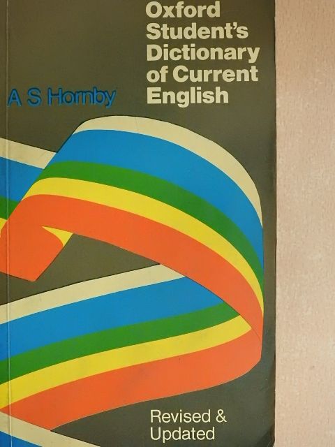 A. S. Hornby - Oxford Student's Dictionary of Current English [antikvár]