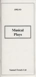 Catalogue of Musical Plays 1992-93 [antikvár]