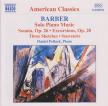 BARBER - SOLO PIANO MUSIC CD DANIEL POLLACK