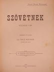 Hamvas József - Szövétnek 1913. szeptember-1914. junius [antikvár]