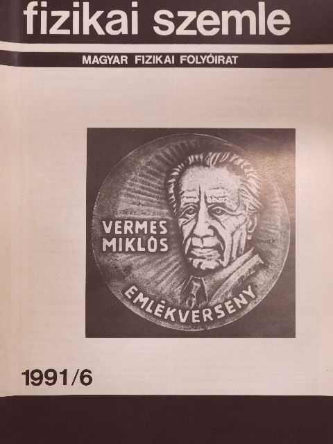 Georg Klein - Fizikai Szemle 1991. június [antikvár]