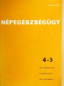 Dr. Bodnár Lóránt - Népegészségügy 1981. október [antikvár]