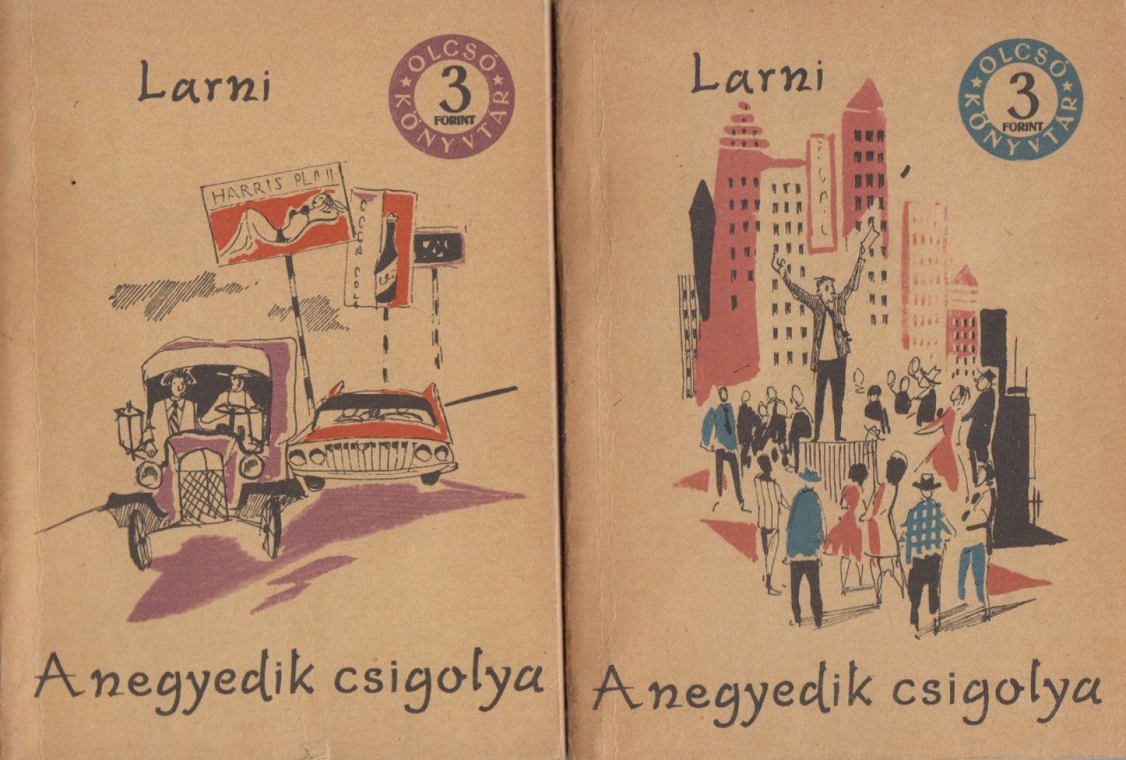 MARTTI LARNI - A negyedik csigolya I-II. [antikvár]