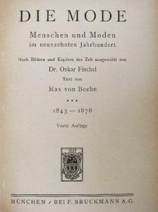 Max von Boehn - Die Mode III. [antikvár]