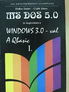Csábi János - MS DOS 5.0 és kapcsolata a Windows 3.0-val/A Qbasic I. (töredék) [antikvár]