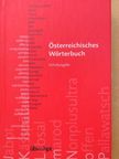 Erich Benedikt - Österreichisches Wörterbuch [antikvár]