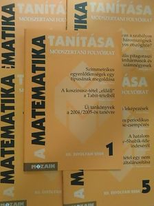Csete Lajos - A matematika tanítása 2004/1-5. [antikvár]