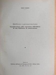 Tibor Tombor - Edificio e preservazione [antikvár]