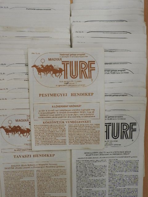 Magyar Turf 1991.  [antikvár]