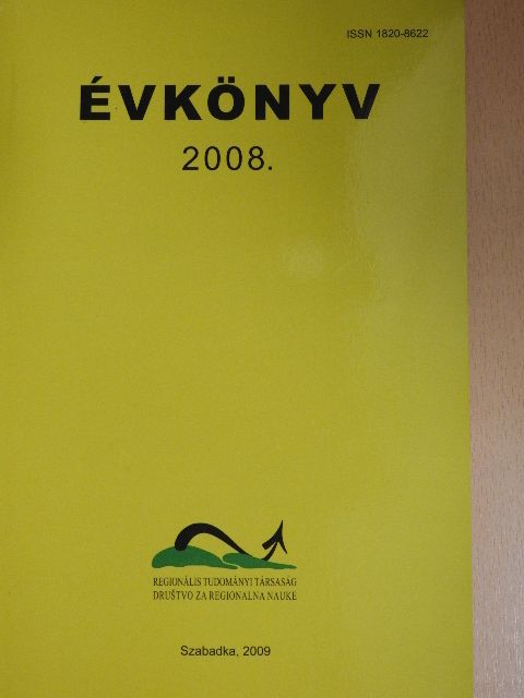 Horváth Gyula - Évkönyv 2008. [antikvár]