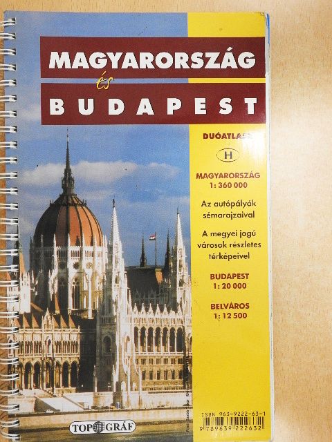 Magyarország és Budapest duóatlasz [antikvár]