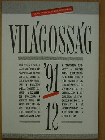 Bibó István - Világosság 1991. december [antikvár]