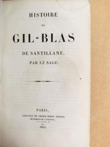 Le Sage - Histoire de Gil-Blas de Santillane [antikvár]