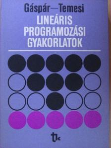 Gáspár László - Lineáris programozási gyakorlatok [antikvár]