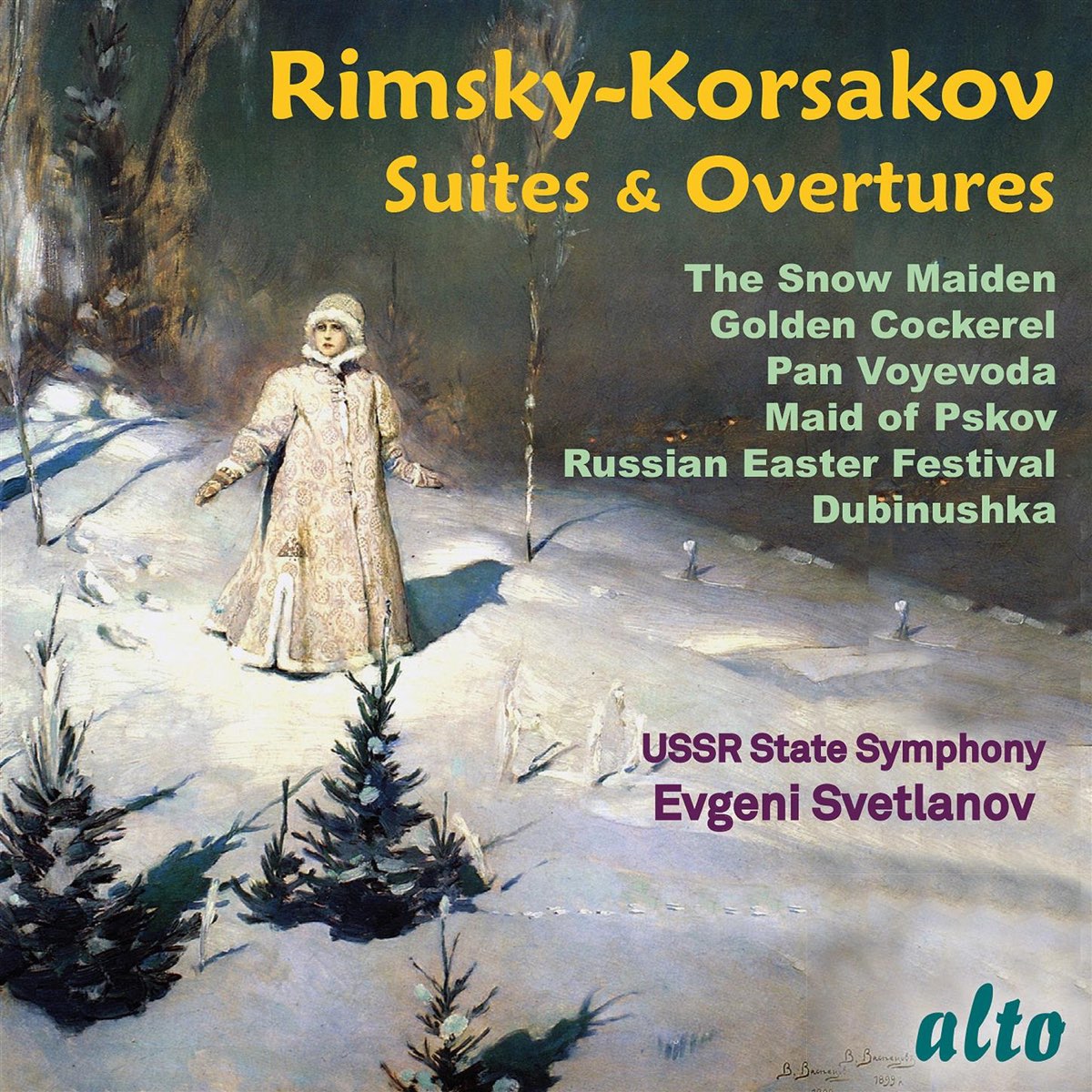 RIMSKY KORSAKOV - SUITES & OVERTURES CD EVGENI SVETLANOV