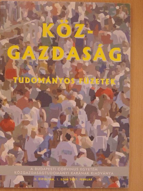 Inotai András - Köz-gazdaság 2007. február [antikvár]