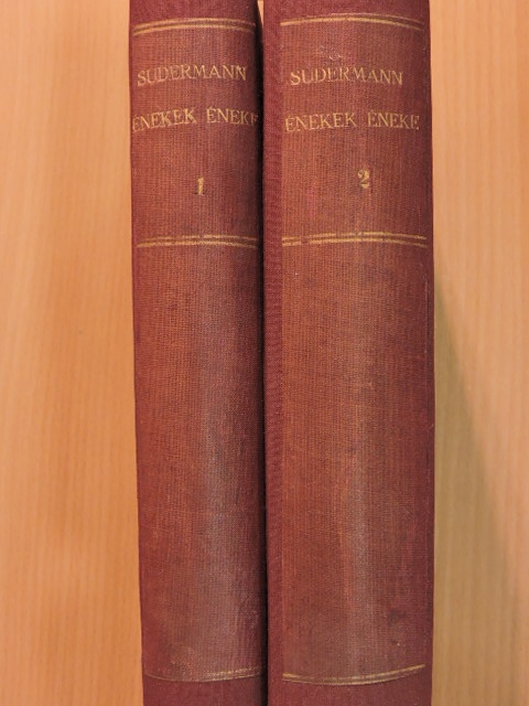 Sudermann Hermann - Énekek éneke I-II. [antikvár]