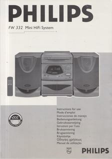 Philips FW 332 Mini HiFi System [antikvár]