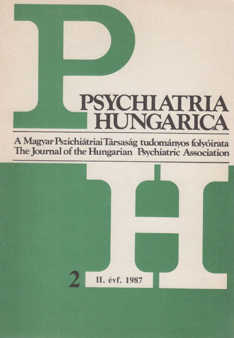 Dr. Szilárd János, Dr. Buda Béla - Psychiatria Hungarica 1987/2. [antikvár]