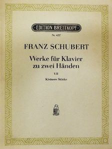 Franz Schubert - Werke für Klavier zu zwei Händen VII [antikvár]