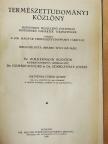 Aczél M. - Természettudományi Közlöny 1940. január-december/Pótfüzetek a Természettudományi Közlönyhöz 1940. január-december [antikvár]