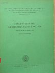 B. Schwarz - Internationale Gebirgsdrucktagung 1958 [antikvár]