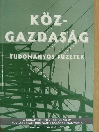 Barry Eichengreen - Köz-gazdaság 2006. november [antikvár]