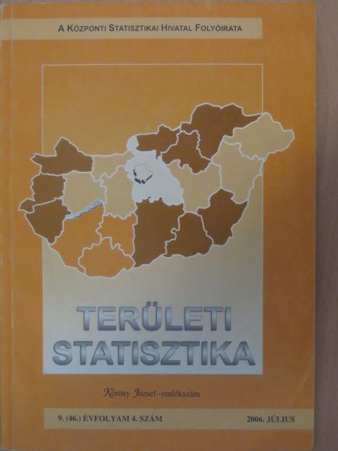 Dr. Besenyei Lajos - Területi Statisztika 2006. július [antikvár]