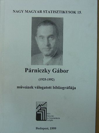 Párniczky Gábor műveinek válogatott bibliográfiája [antikvár]