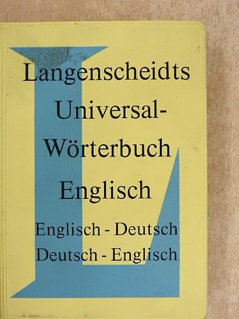 Langenscheidts Universal-Wörterbuch Englisch [antikvár]