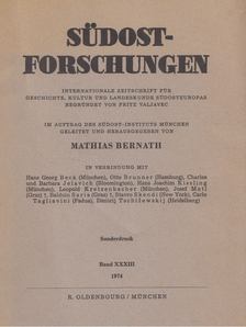 Mathias Bernath - Südost-Forschungen Band XXXIII [antikvár]