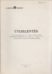 Útijelentés [antikvár]