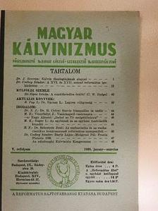 B. F. - Magyar Kálvinizmus 1938. január-március [antikvár]