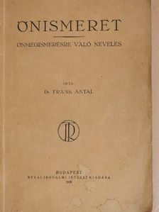 Dr. Frank Antal - Önismeret [antikvár]