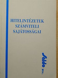 Fridrich Péter - Hitelintézetek számviteli sajátosságai [antikvár]