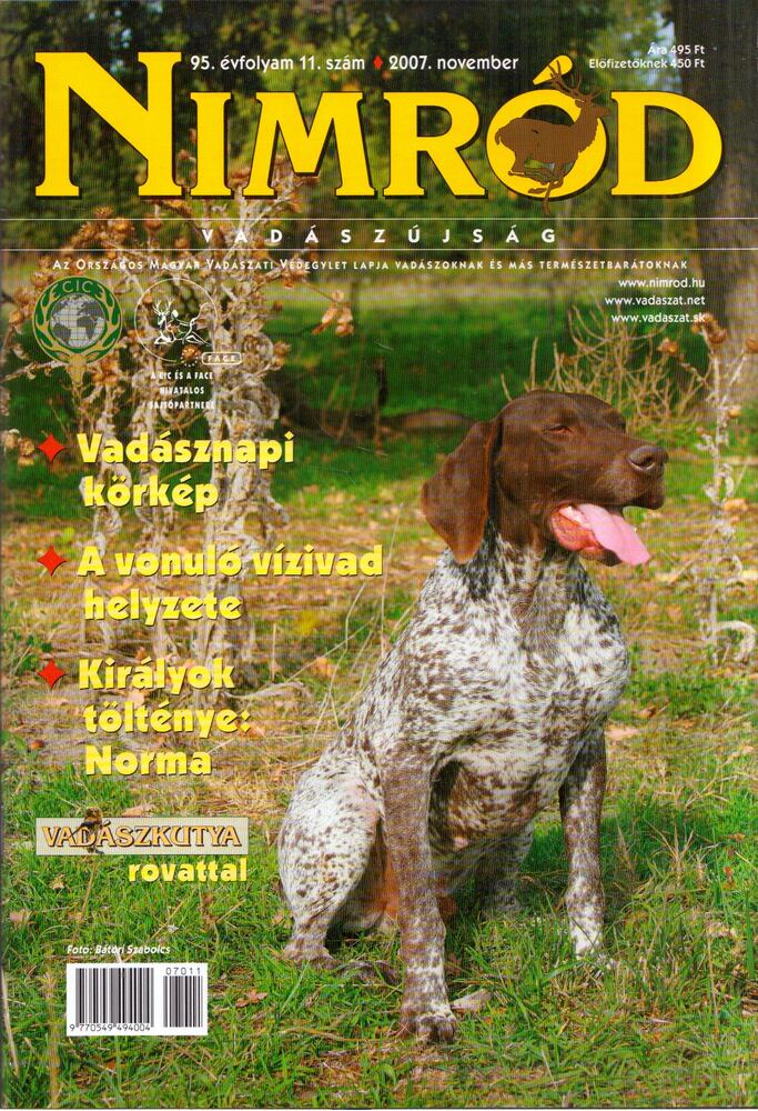 Dr. Zoltán Attila - Nimród 2007. November [antikvár]