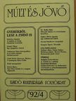Ágoston Vilmos - Múlt és Jövő 1992/4. [antikvár]