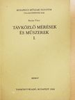 Korda Tibor - Távközlő mérések és műszerek I.  [antikvár]