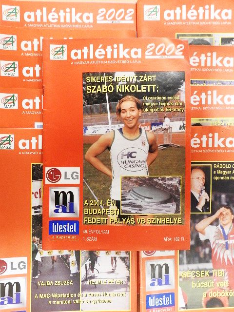 Csiki György - Atlétika 2002. január-december [antikvár]