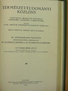 Aczél M. - Természettudományi Közlöny 1939. január-december/Pótfüzetek a Természettudományi Közlönyhöz 1939. január-december [antikvár]