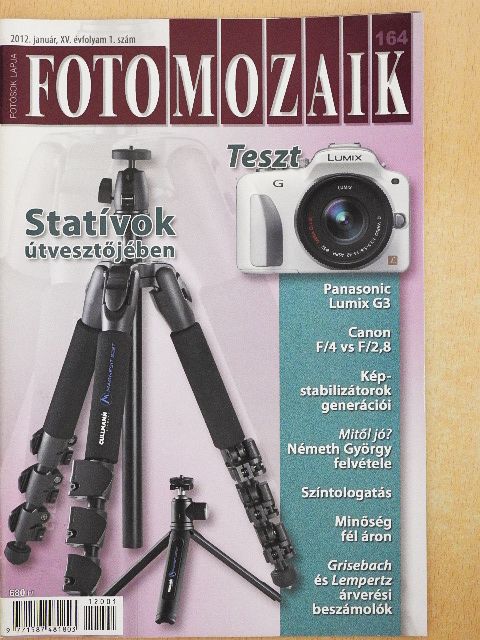 Steiner Gábor - Foto Mozaik 2012. január [antikvár]