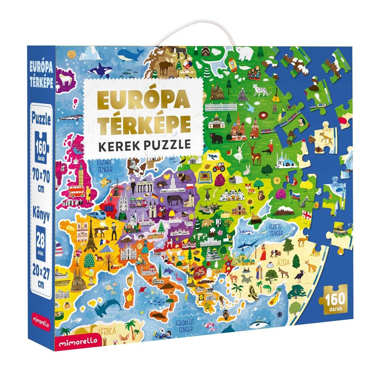 Európa térképe - Puzzle