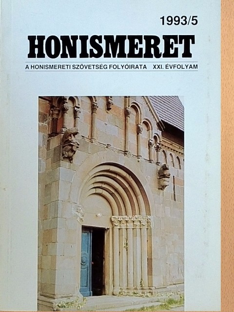 Krisztián Béla - Honismeret 1993/5. [antikvár]