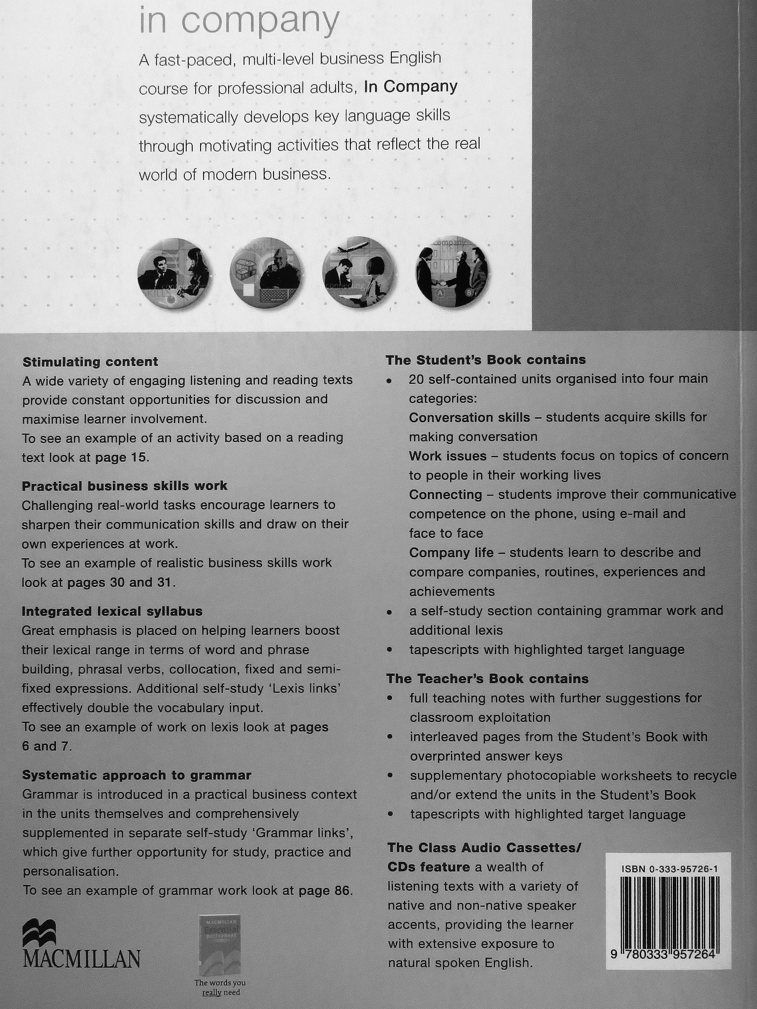 Simon Clarke - in company - Pre-intermediate - 2 CD-vel/2 kazettával [antikvár]
