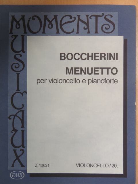 Luigi Boccherini - Menuetto [antikvár]