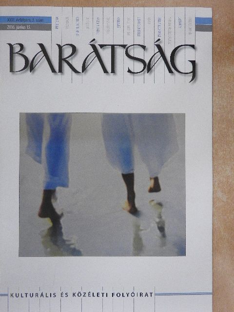 Hegedűs Sándor - Barátság 2016. június 15. [antikvár]
