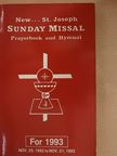 New... St. Joseph Sunday Missal Prayerbook and Hymnal for 1992-1993 [antikvár]